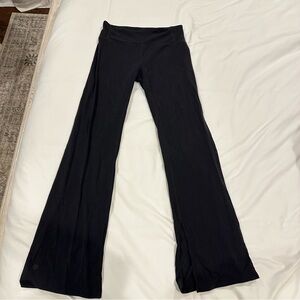 Athleta Flare Leggings with Side Split